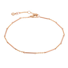 Unity Chain bracelet in 14k rose gold