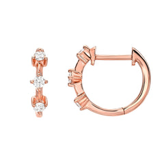 past present future souli diamonds and gold huggie hoops