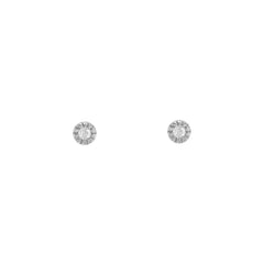 itty bitty diamond studs