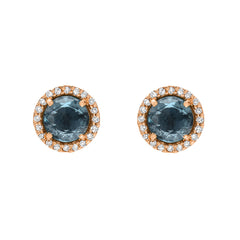 london blue topaz rosie post earrings