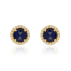 lapis rosie post earrings