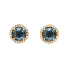 london blue topaz rosie post earrings