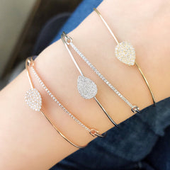 alternating classic bangles