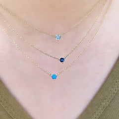 birthstone necklaces