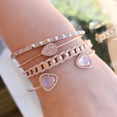 beautiful bangle stack