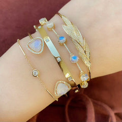 stack of liven bangles