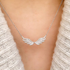 angel wings necklace