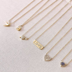 love token necklaces