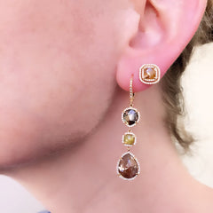 be daring and ostentatious by wearing these in your second holes!