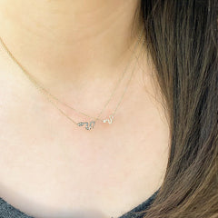 snake diamond necklaces