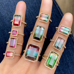 tourmaline rings