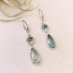 aquamarine earrings