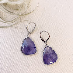 tanzanite earrings