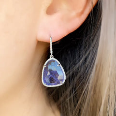 tanzanite earrings