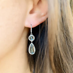 aquamarine earrings