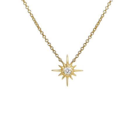 Petite North Star Necklace