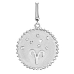 Zodiac Talisman Disc Clip Charm