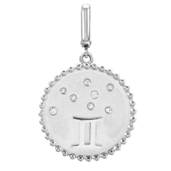 Zodiac Talisman Disc Clip Charm