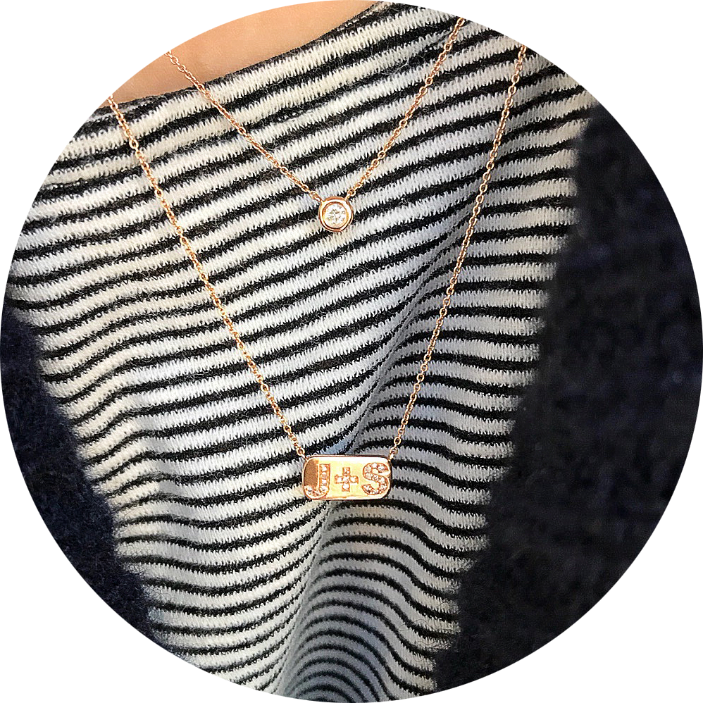 layered liven necklaces